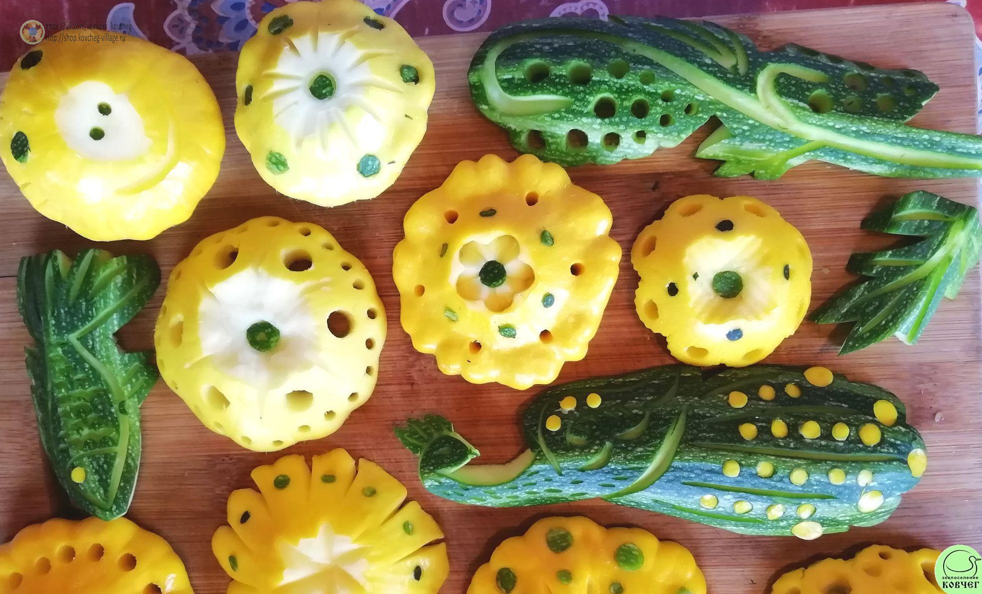 Скворушка в заготовках_1_1 2023г. Семена кабачка Скворушка