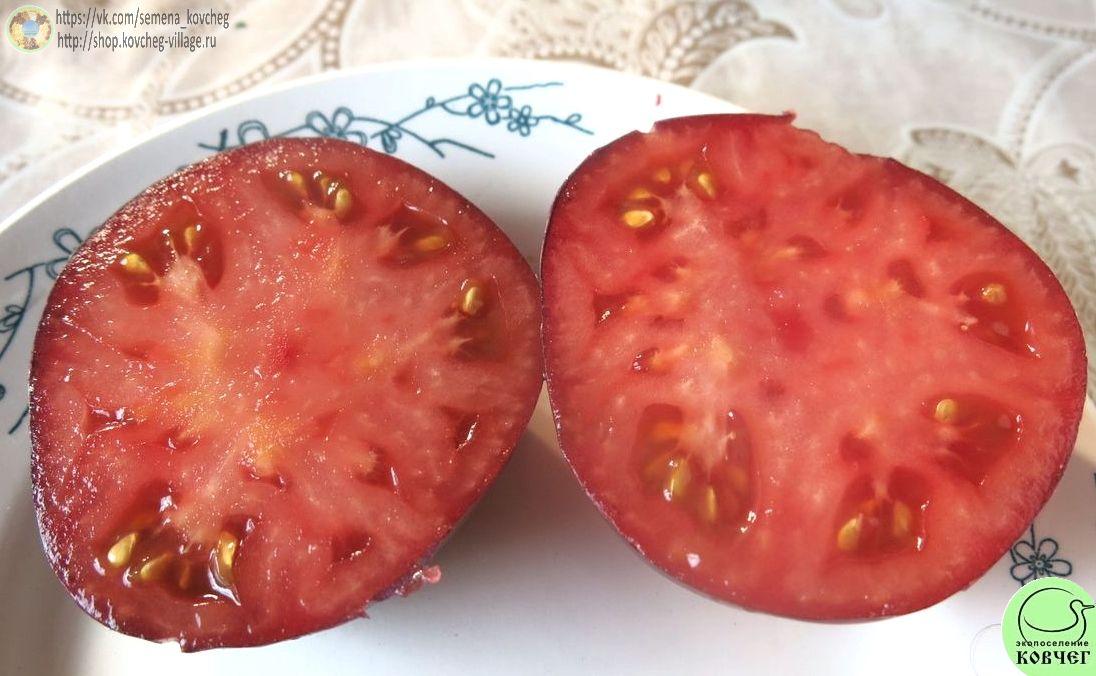 29. Розовый Сибирский тигр (8)_1 Семена томата Розовый Сибирский тигр