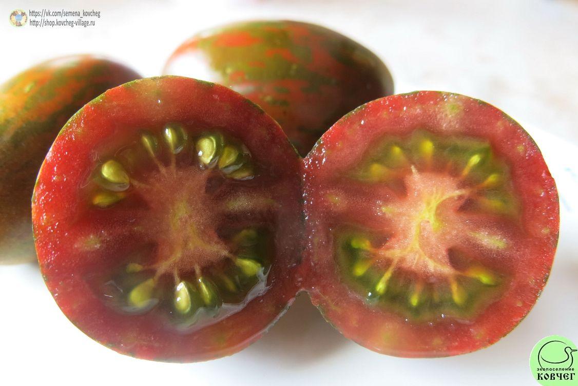 52. Чёрный мавр полосатый (4)_1 2019г. Семена томата Чёрный мавр полосатый