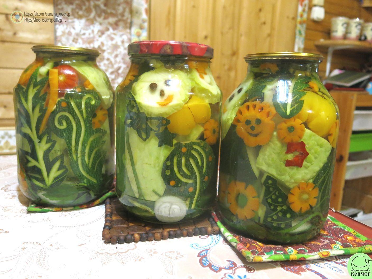 Фараон в заготовках_1_1 Семена кабачка Фараон