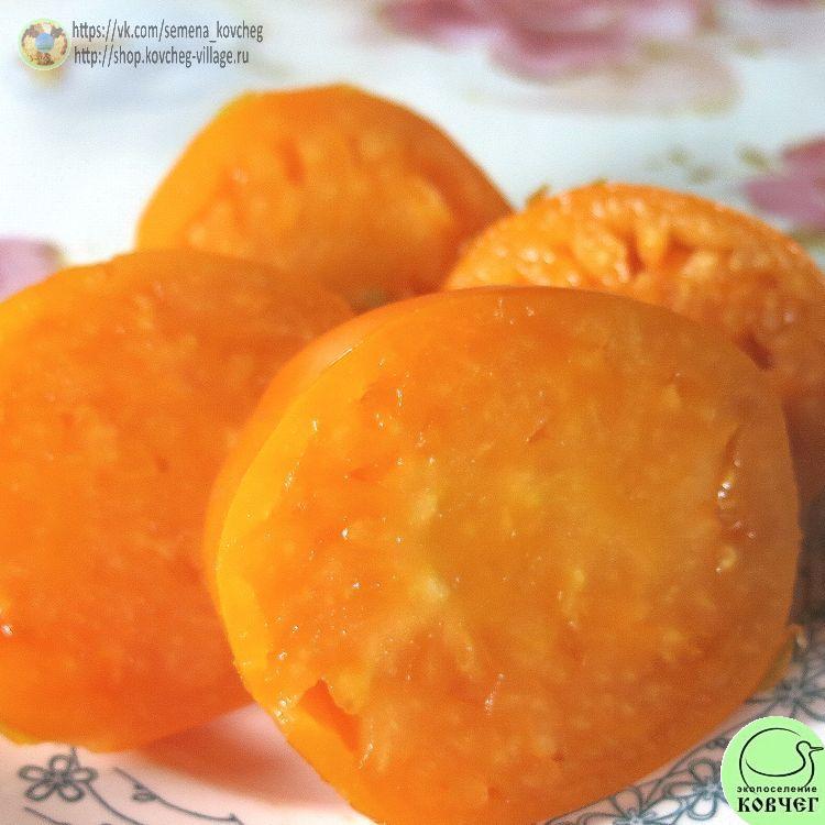 35. ОРАНЖЕВОЕ СЕРДЦЕ ПАСАКА (8)_1 2024г. Семена томата Оранжевое сердце Пасака